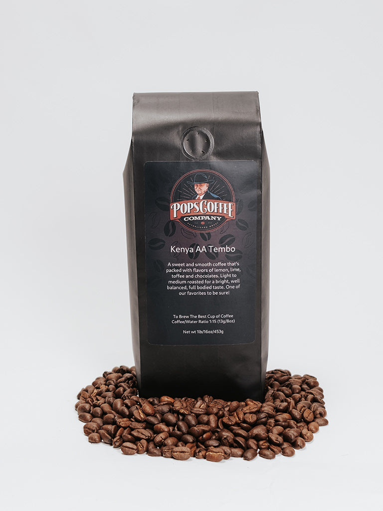 Kenya AA Tembo Coffee - Premium Kenyan Single Origin | Pops Coffee
