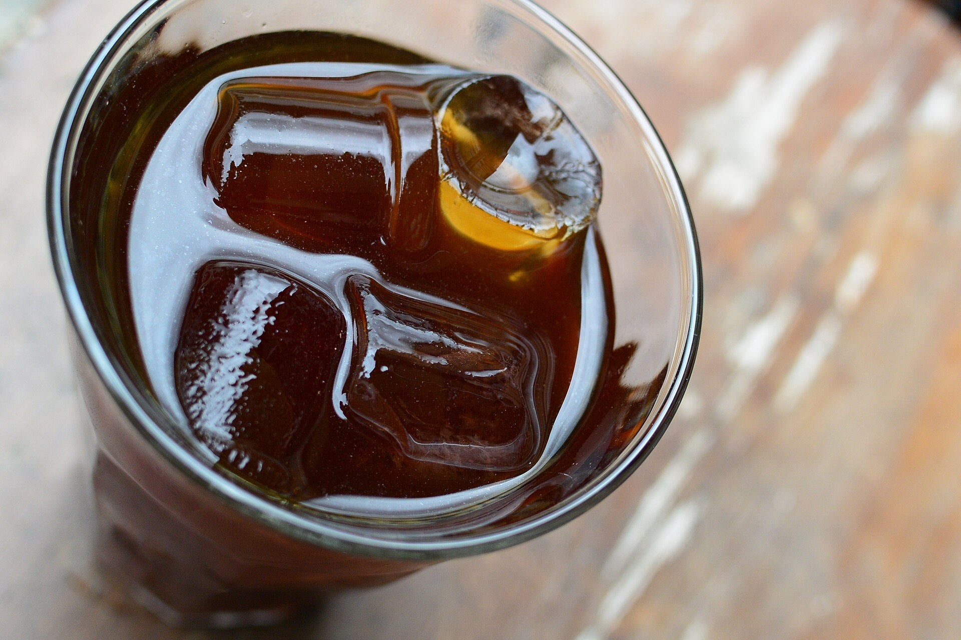 Iced cold brew coffee