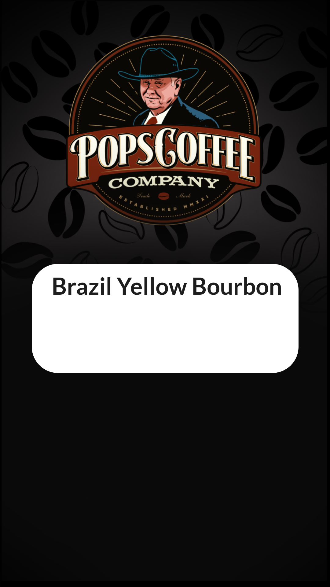 Brazil Bela Vista Yellow Bourbon