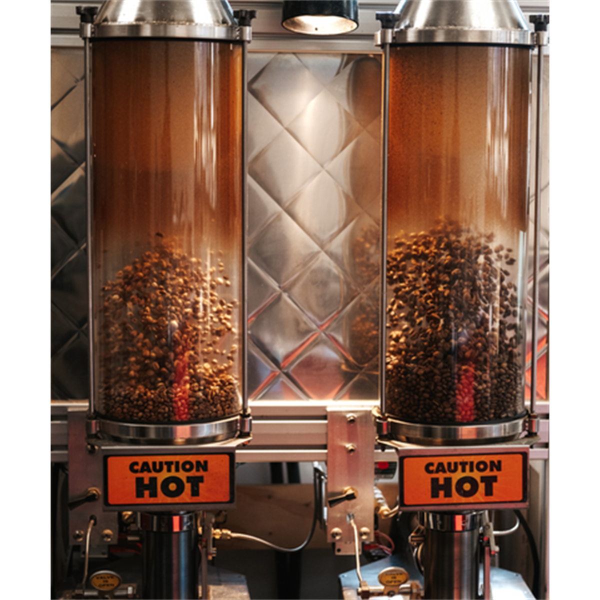 French Toast - Pops hot air roasting chamber