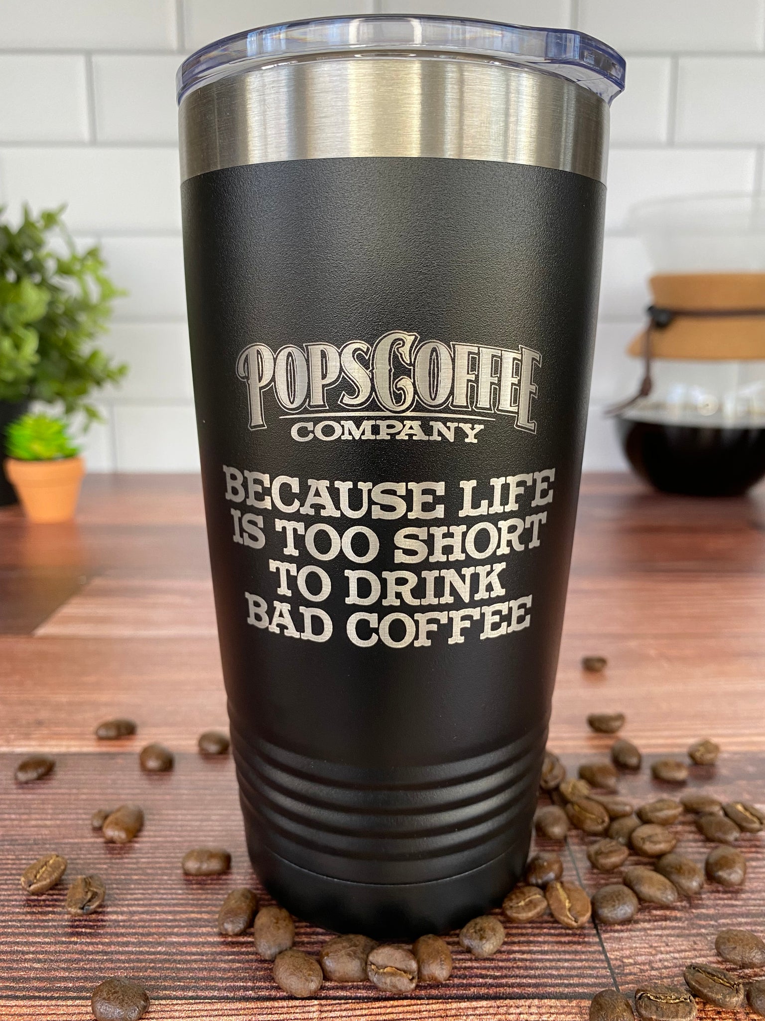Fresh Roasted Coffee 20 oz Laser-Etched Mug