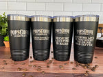 20oz Stainless Steel Insulated Tumbler  Pack of 4